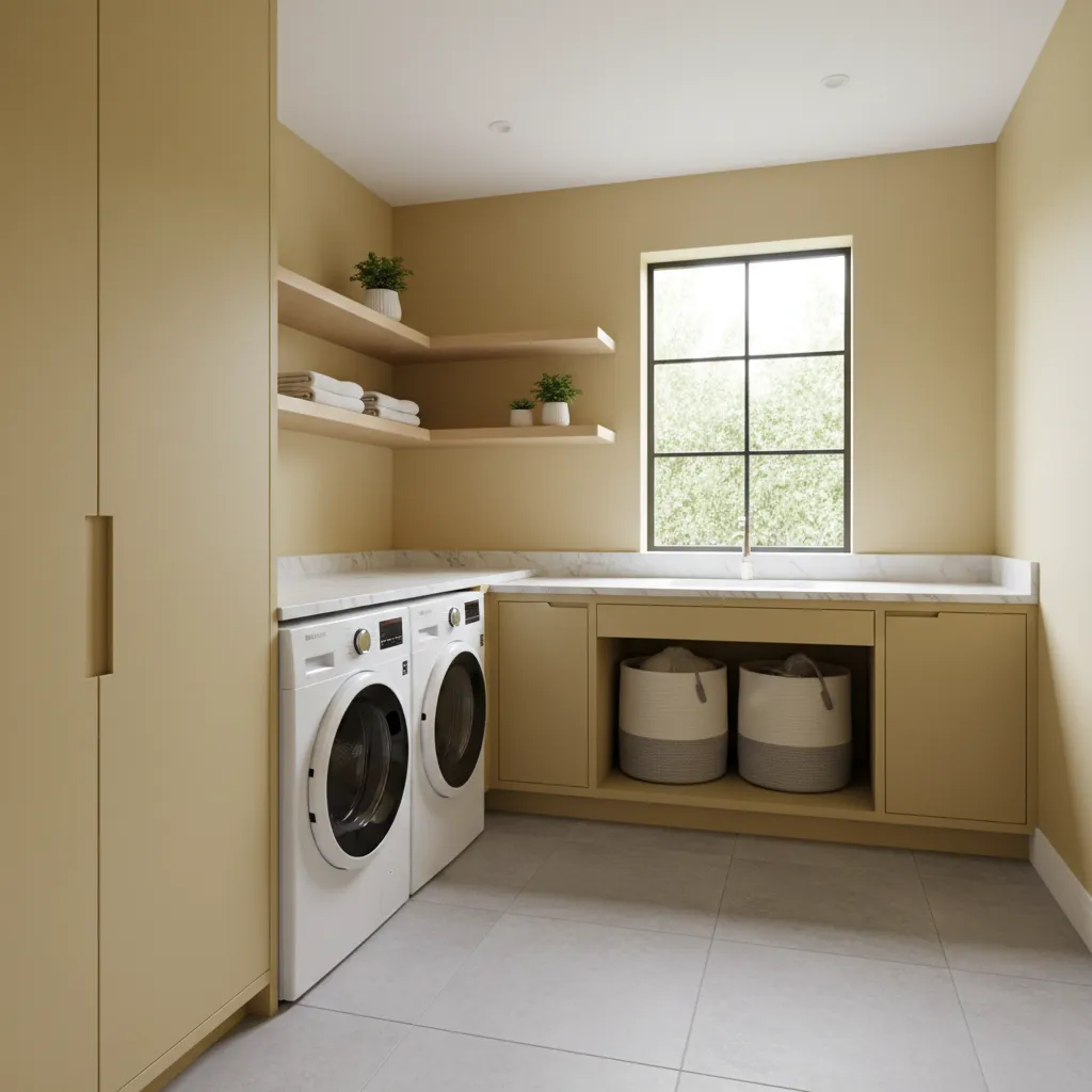 How Professional Designers Use Yellow in Utility and Laundry Spaces