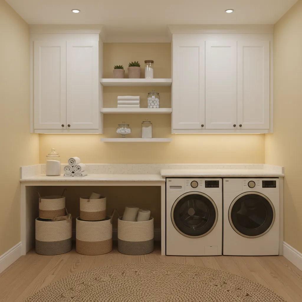 Common Problems with Yellow Laundry Room Walls and Fixes