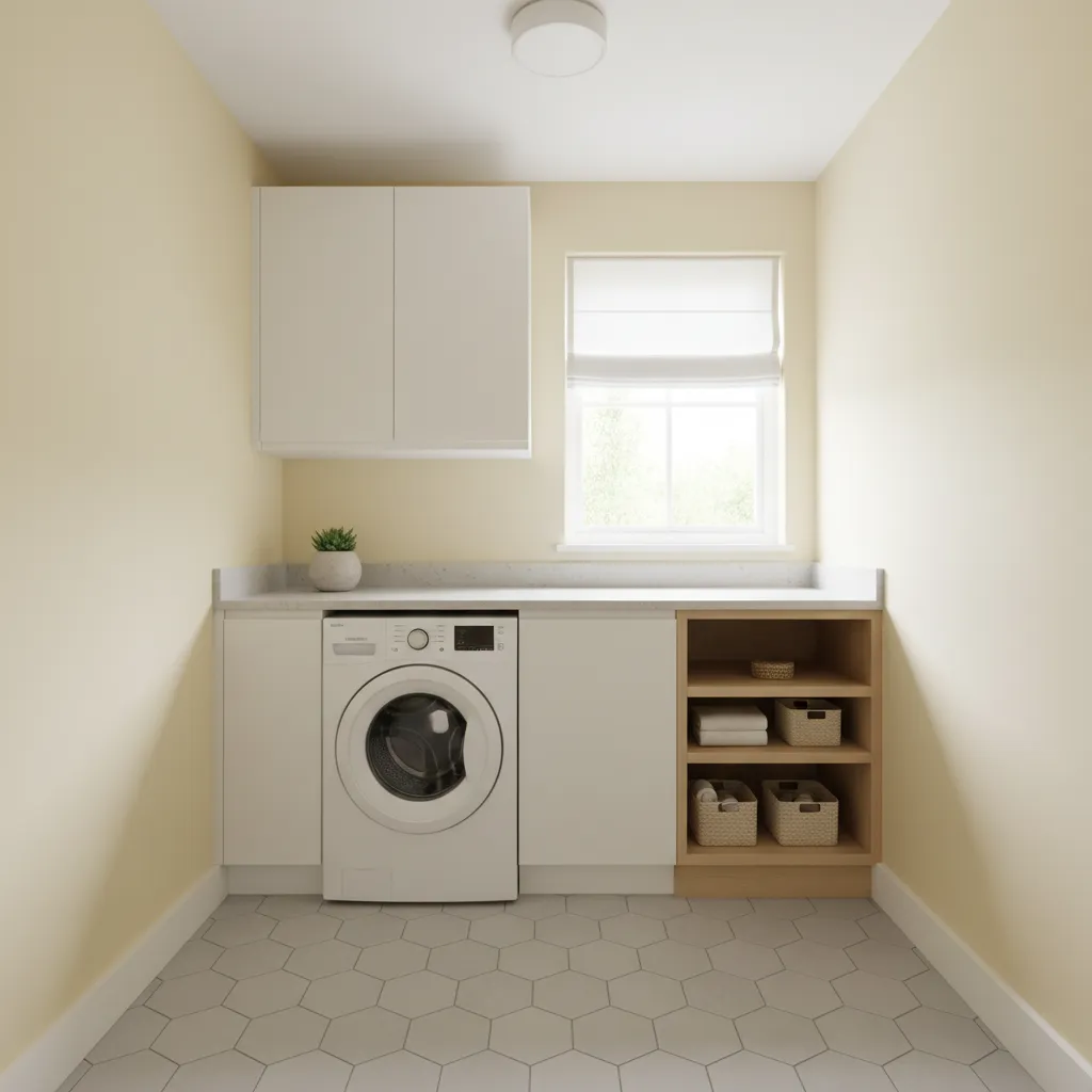 Best Yellow Shades for Small or Windowless Laundry Rooms