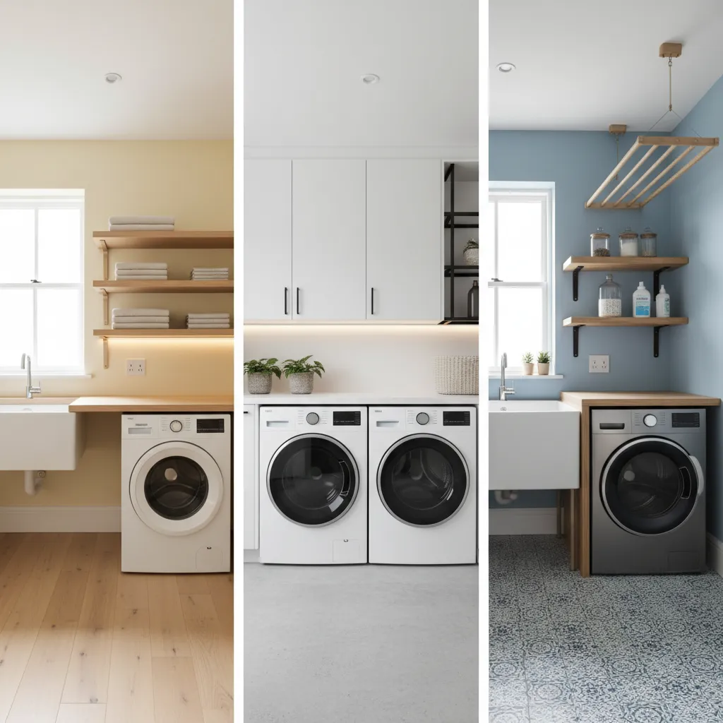 Yellow vs White vs Blue Which Color Brightens a Laundry Room Best