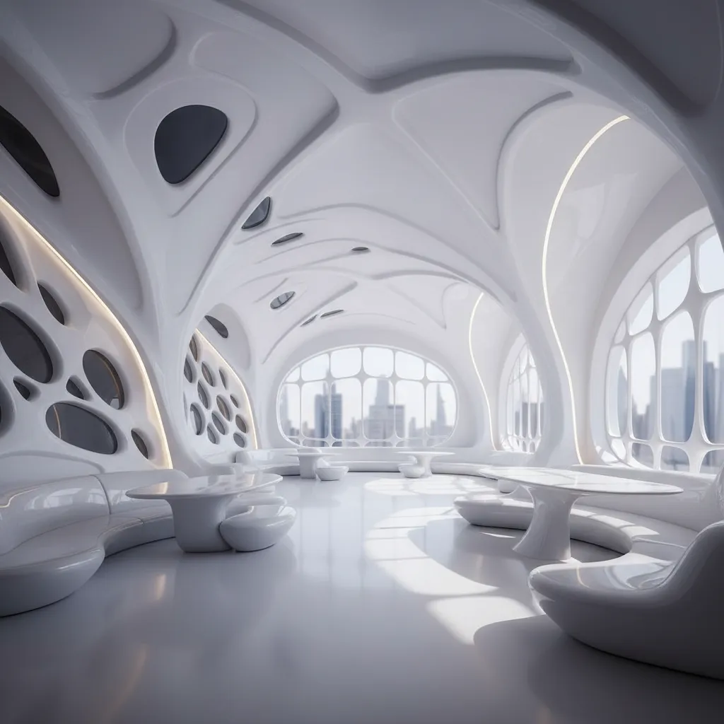 Zaha Hadid: diseño de interiores y claves de su estilo