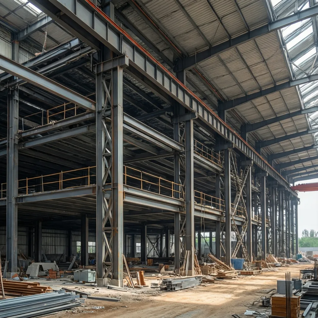 Khung kết cấu thép Zamil của nhà xưởng công nghiệp