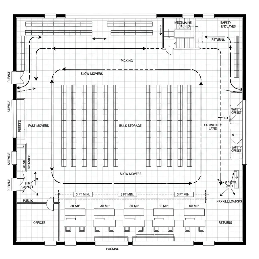 Zoned Grid with Safety Enclaves