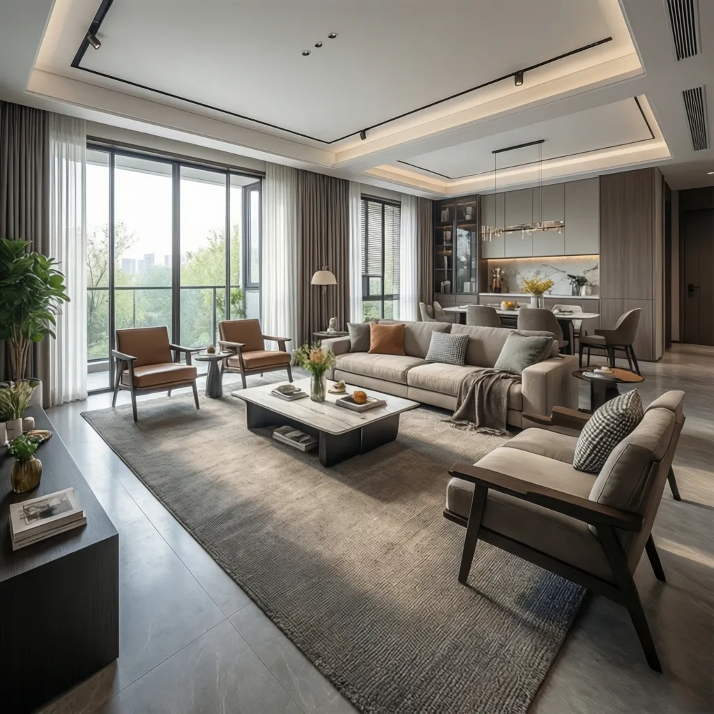 Open Concept Layout vs Zoned Layout